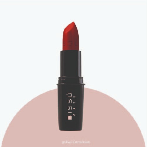 Labial mate rojo
