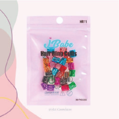 Hair ring cuffs multi color